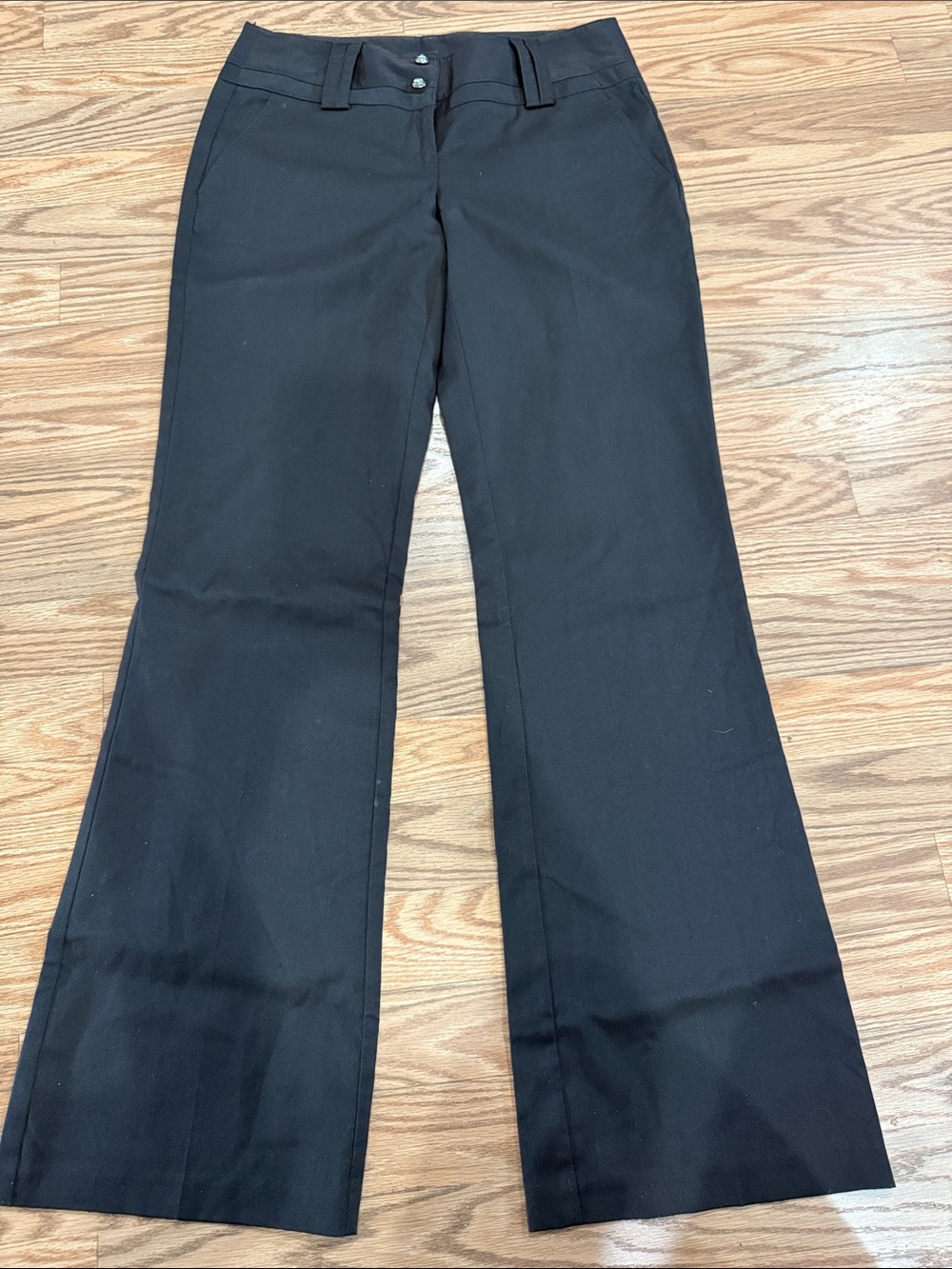 Dark Brown Women's Dress Pants - Classic Flare